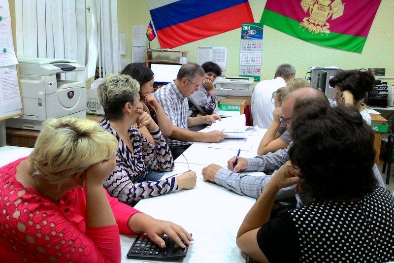 Итоги выборов подвели в ТИК Ейска и Ейского района . Фоторепортаж