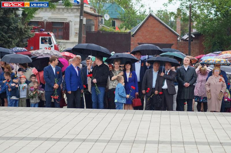 Акция "Огонь памяти" в Ейске. 8 мая 2019 года