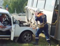 Учебная ликвидация ДТП в Ейске