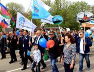 Первомайская демонстрация в Ейске