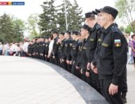 Театрализованное мероприятие "Огонь памяти" в Ейске