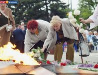 Театрализованное мероприятие "Огонь памяти" в Ейске