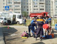 Учебная ликвидация ДТП в Ейске
