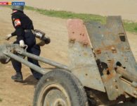 Операцию ВОВ реконструировали на ейском берегу Таганрогского залива