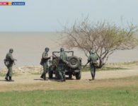 Операцию ВОВ реконструировали на ейском берегу Таганрогского залива