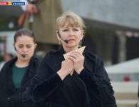 Театрализованное мероприятие "Огонь памяти" в Ейске