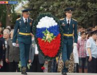 Театрализованное мероприятие "Огонь памяти" в Ейске