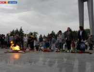 Театрализованное мероприятие "Огонь памяти" в Ейске