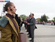 Театрализованное мероприятие "Огонь памяти" в Ейске