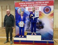 Спортсмены из Ейска стали призёрами Первенства по дзюдо