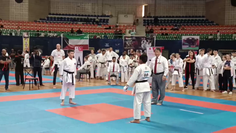 Спортсмен Даниил Зоркин стал чемпионом мира по карате (видео)