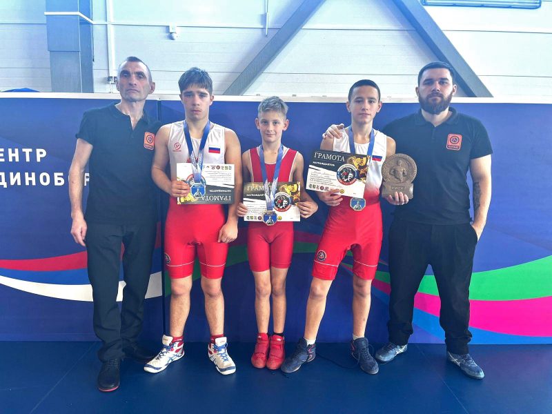В Ейском районе прошло первенство по греко-римской борьбе