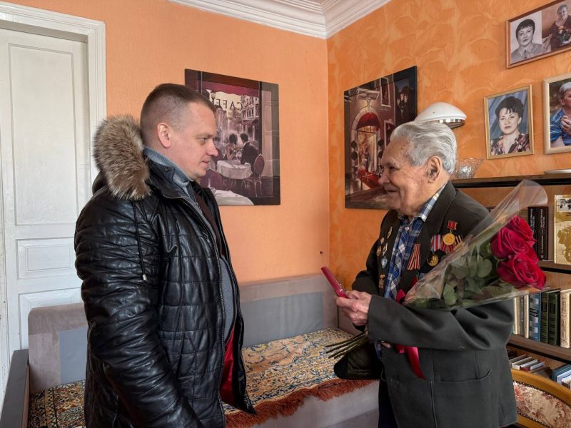 Продолжается вручение памятных медалей Ветеранам Великой Отечественной