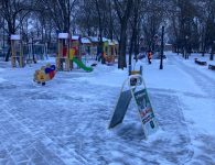 Ейск активно борется с последствиями снегопада!
