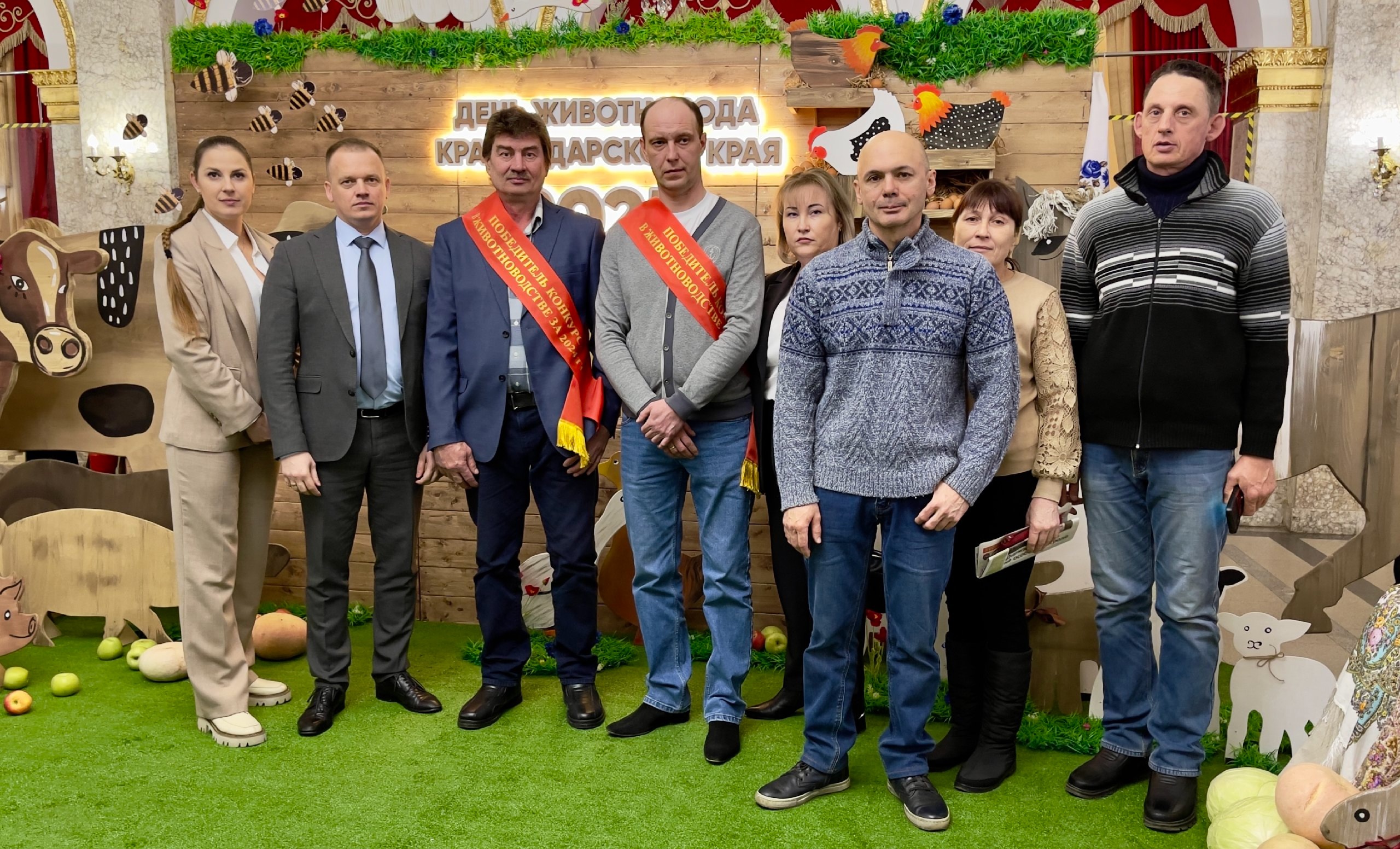 Представители Ейского района отмечены на торжественном мероприятии в Краснодаре