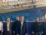 В Ейске состоялось торжественное открытие краевых соревнований по греко-римской борьбе