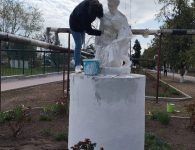 В сельских поселениях Ейского района также проходит благоустройство общественных территорий