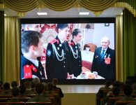 В Ейском казачьем кадетском корпусе прошло мероприятие, посвященное памяти фронтовика Василия Ивановича Стрежнева