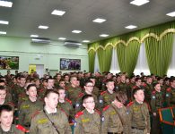 В Ейском казачьем кадетском корпусе прошло мероприятие, посвященное памяти фронтовика Василия Ивановича Стрежнева