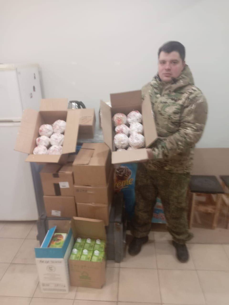 Строительное сообщество Ейска совместно с Фондом ветеранов госбезопасности поздравили полк ПВО с Светлым праздником Пасхи