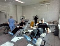 Ейские студенты приняли участие в донорской акции