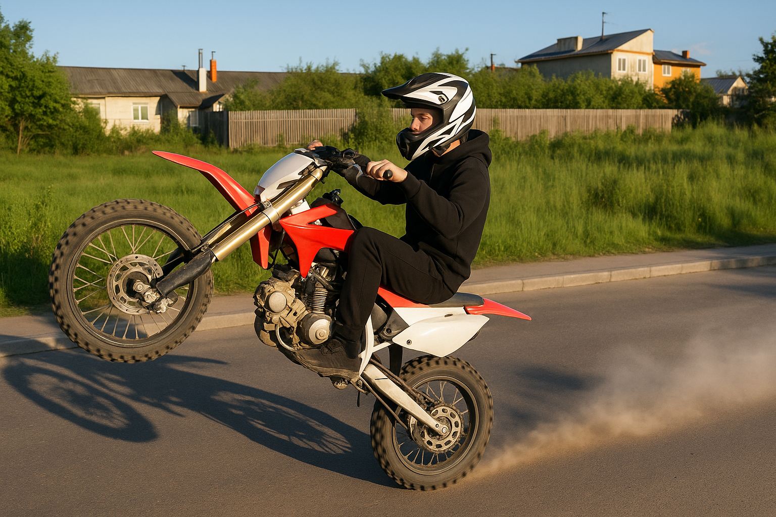 Родителям юных гонщиков на питбайках грозят серьезные штрафы