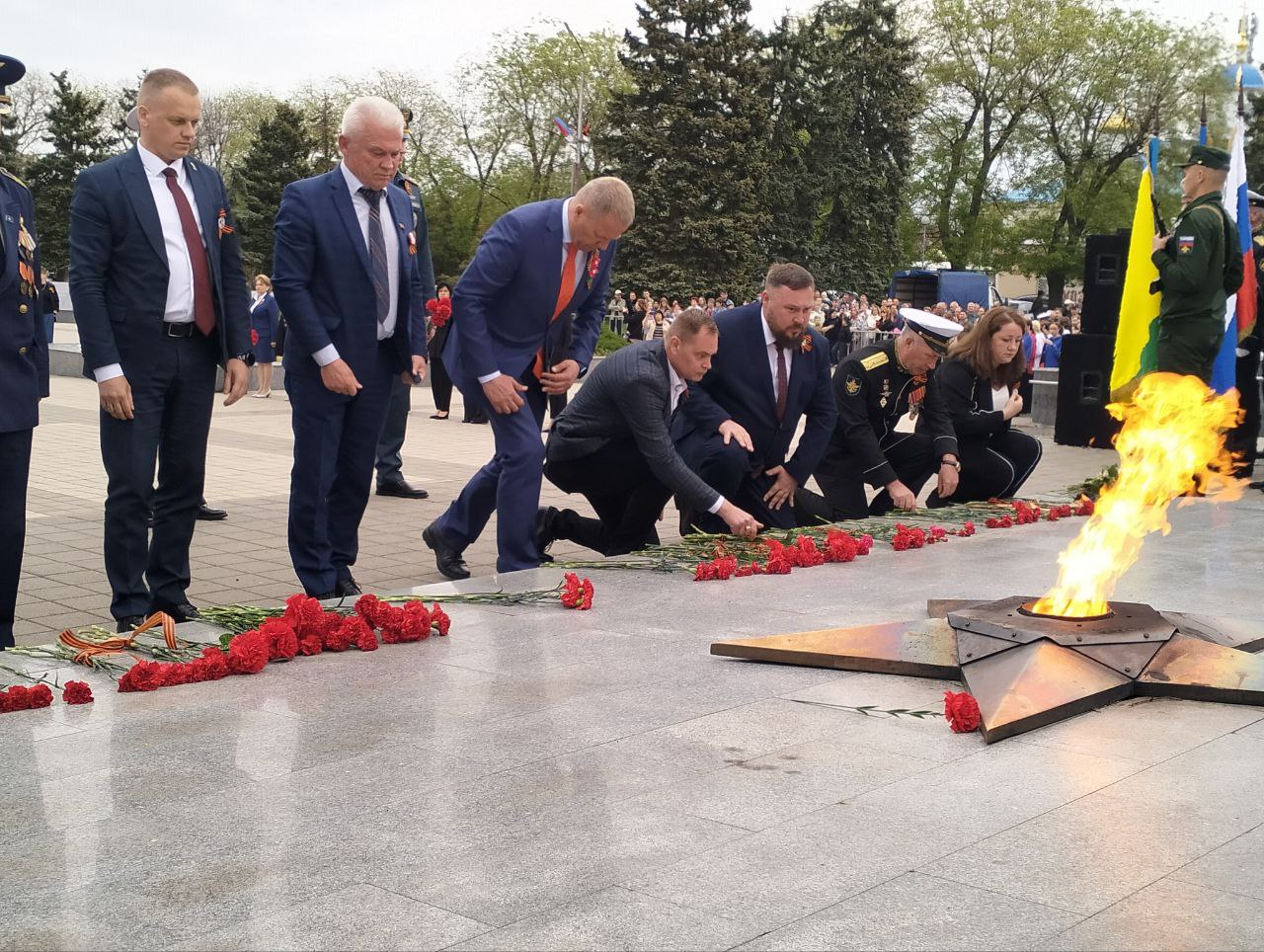Сегодня в Ейске состоялась традиционная акция «Свеча памяти»