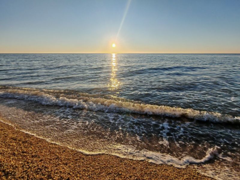 В Ейске зафиксирована самая тёплая морская вода на всём побережье Кубани