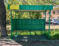 В Ейске преобразились остановочные павильоны