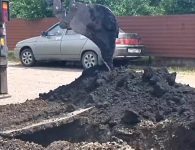 В поселке Моревка Ейского района продолжаются работы по замене водопровода