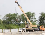 В 39-40 микрорайоне продолжается строительство детского сада на 160 мест