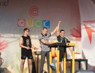 В Ейске прошел первый турнир по армрестлингу