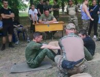 Казачья молодежь Ейска приняли участие в соревнованиях допризывной молодежи