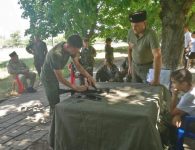 Казачья молодежь Ейска приняли участие в соревнованиях допризывной молодежи