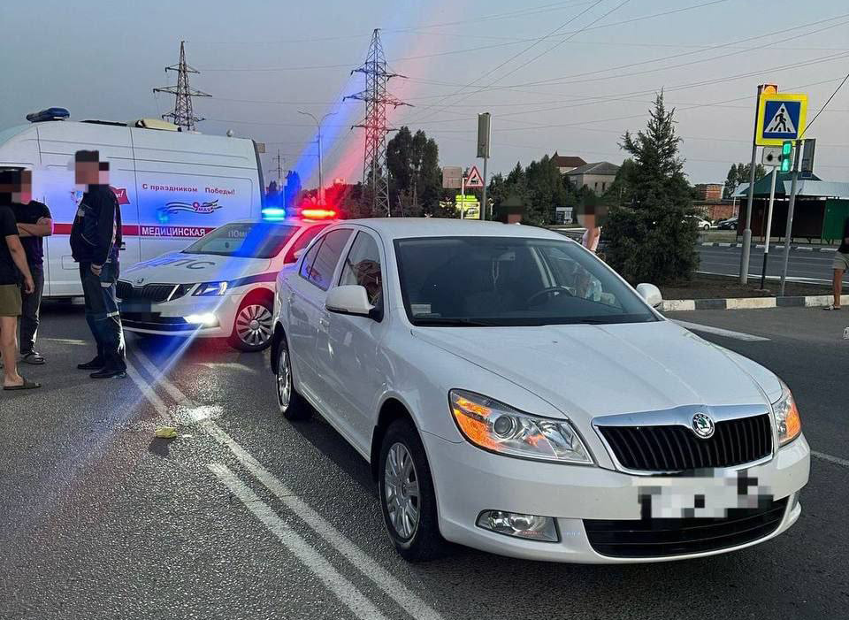 В Ейске подросток пострадал в ДТП на пешеходном переходе