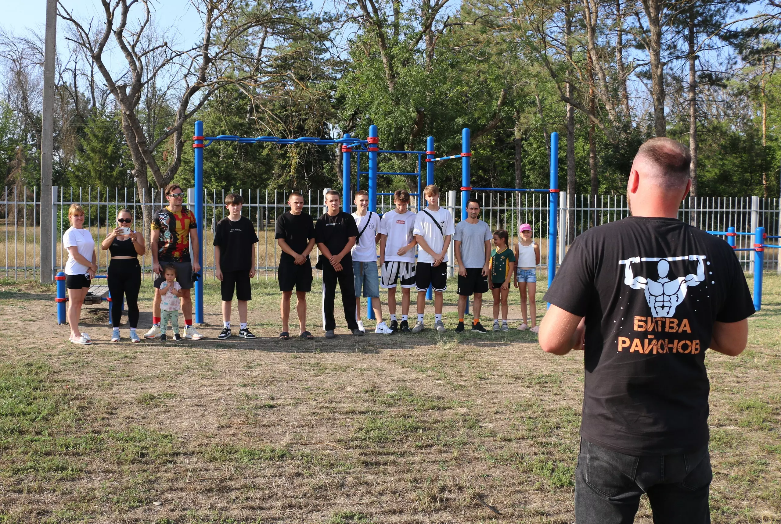 VIII этап турнира "Битва районов" прошёл в Октябрьском