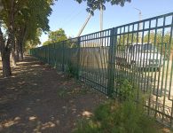 В детском саду пос.Краснофлотского Ейского района обновили ограждение