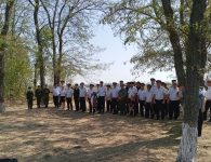 Ейские казачата приняли участие в памятном автопробеге