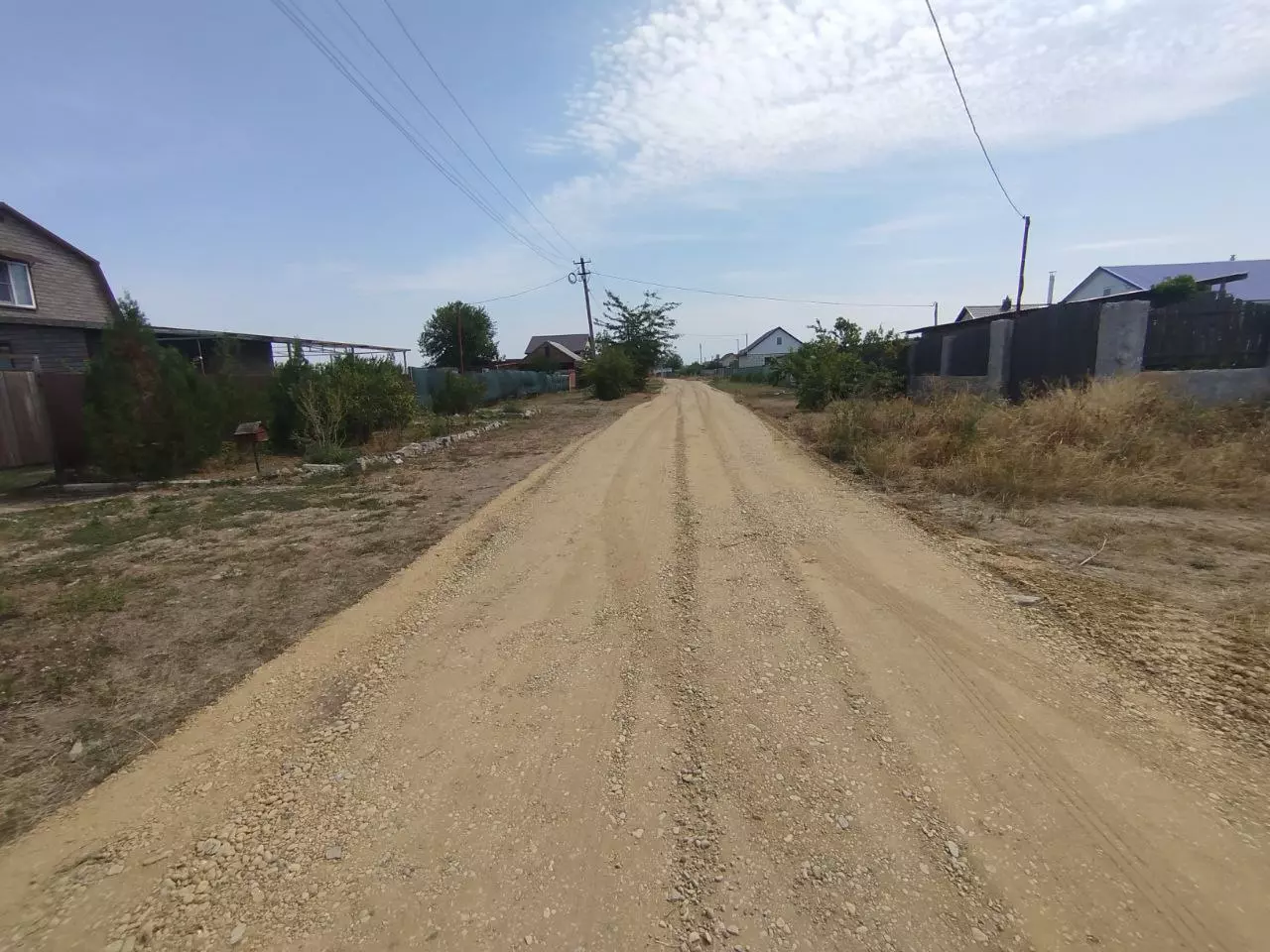 В Зелёной Роще завершили ремонт дороги на улице Школьной 