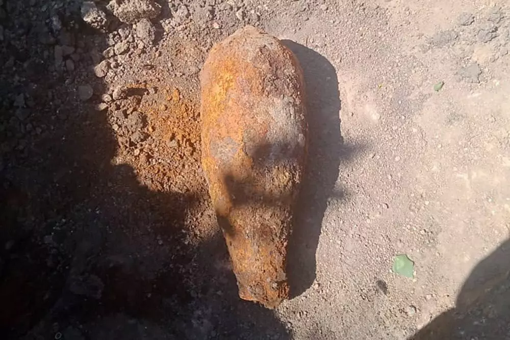 В Ейском районе обезвредили авиабомбу времен ВОВ