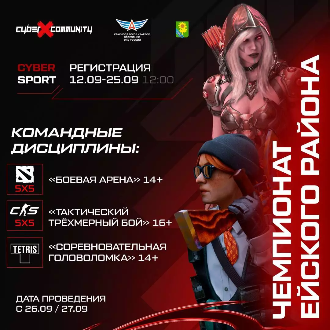 В Ейске пройдет чемпионат района по компьютерному спорту