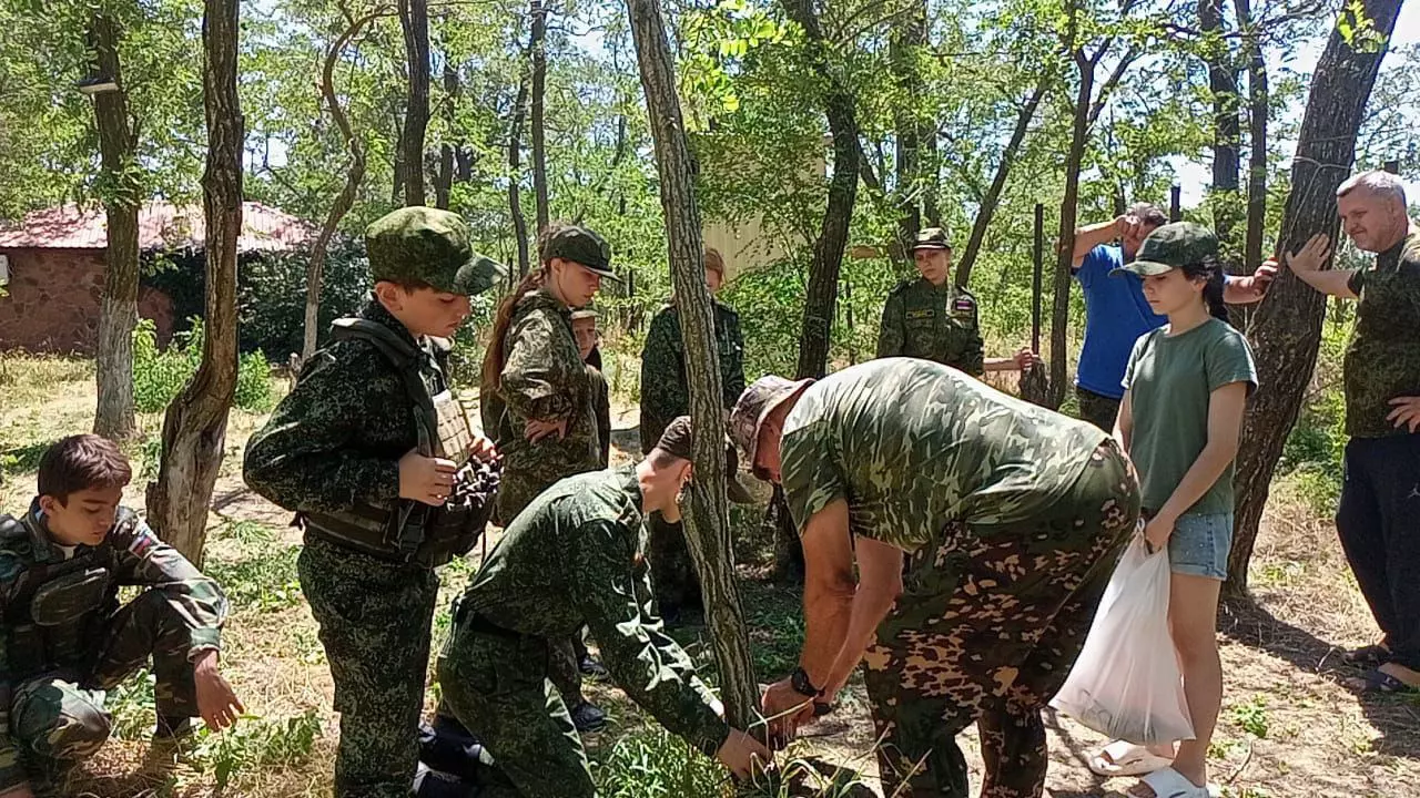 Для ейских подростков прошло практическое учение «СТОП ТЕРРОР»