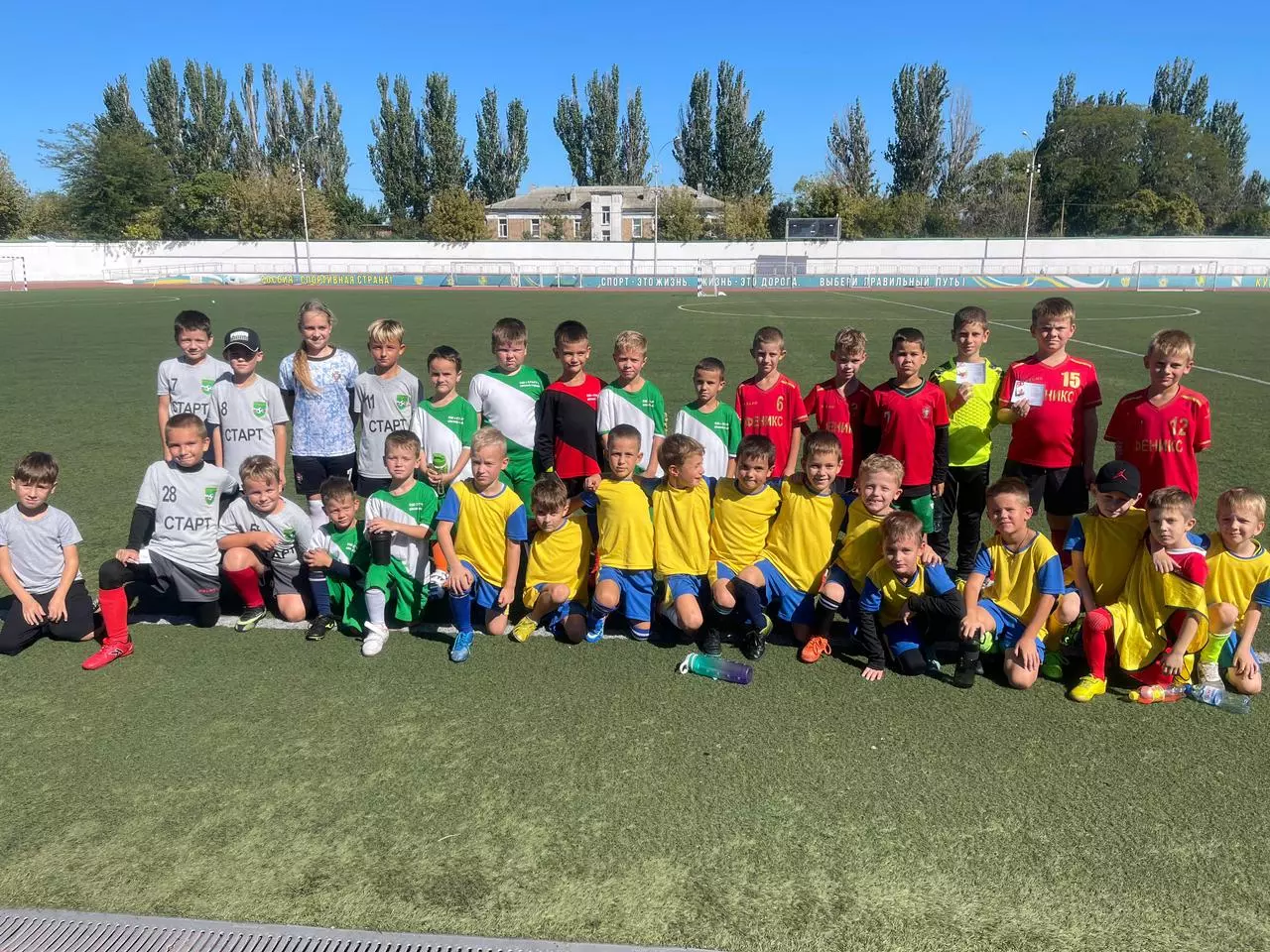 В Ейске отметили День кубанской семьи футбольным праздником