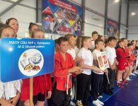 На соревнованиях по самбо были определены лучшие в районе