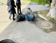 Молодежь Ейска преобразила территорию городских клубов