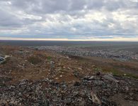В Ейском районе проверили состояние полигона отходов