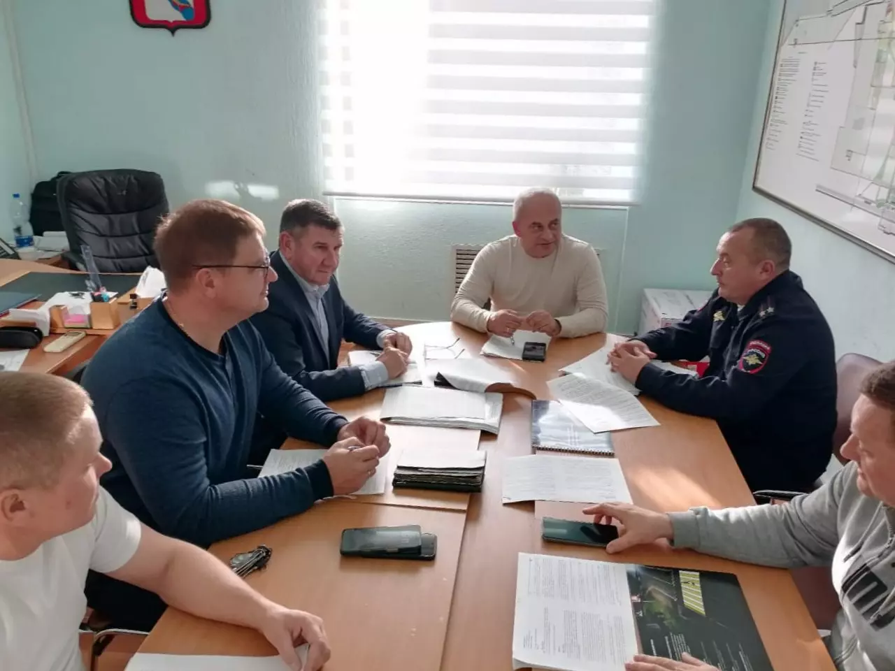 В администрации города состоялось заседание комиссии по безопасности дорожного движения