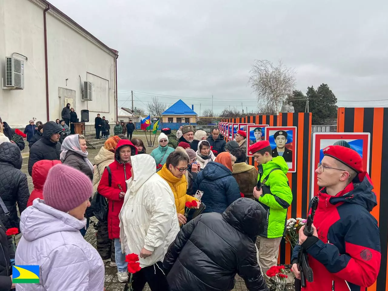 В станице Должанской открыли Аллею Памяти в честь земляков, погибших в зоне СВО