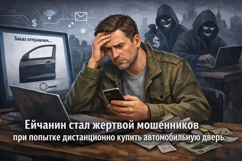 Житель Ейска перевёл 20 тысяч рублей мошенникам за несуществующую автодверь