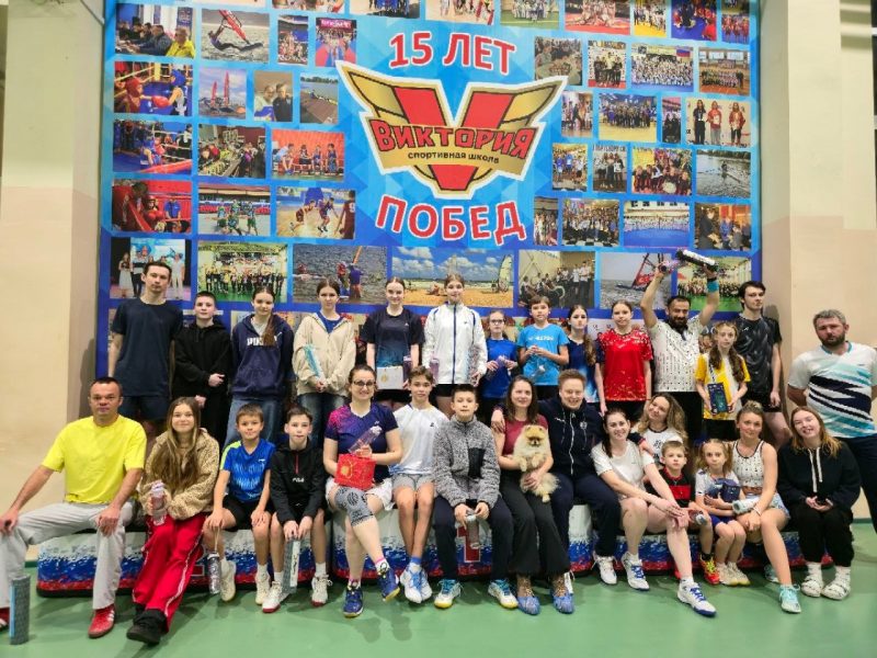 Спортсмены из Ейска и станицы Должанской приняли участие в новогодних сборах по бадминтону в станице Голубицкой